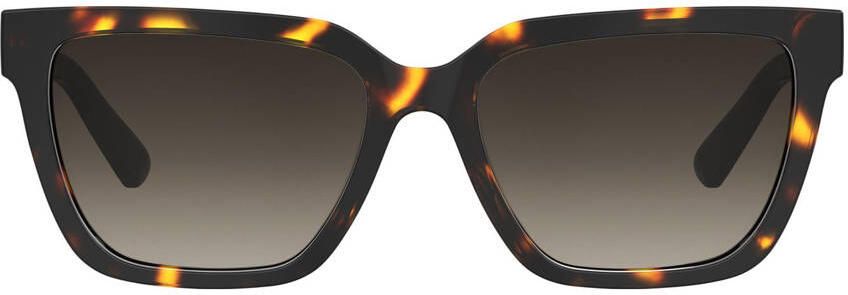Moschino zonnebril met tortoise print MOL087 S bruin - Foto 3