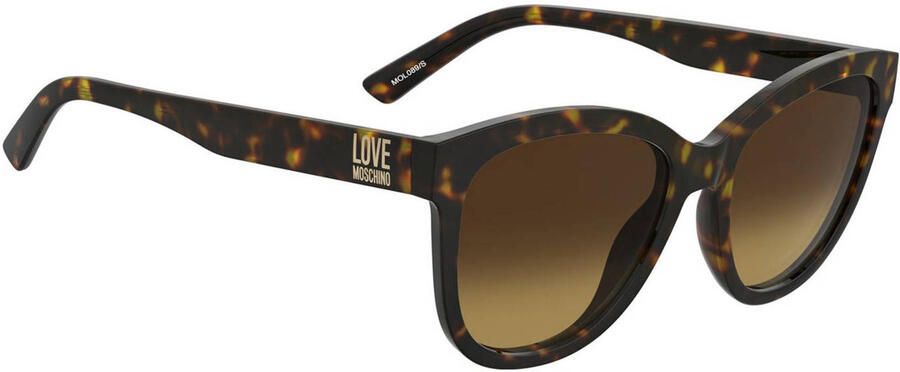 Moschino zonnebril met tortoise print MOL089 S bruin - Foto 2