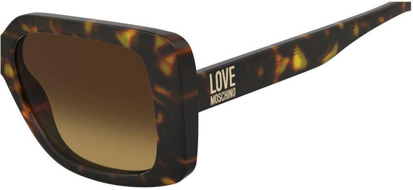 Moschino zonnebril met tortoise print MOL090 S bruin - Foto 2