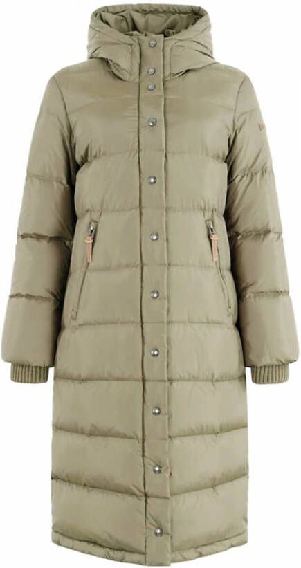 Moscow Groene Gewatteerde Jas Emma - Foto 2