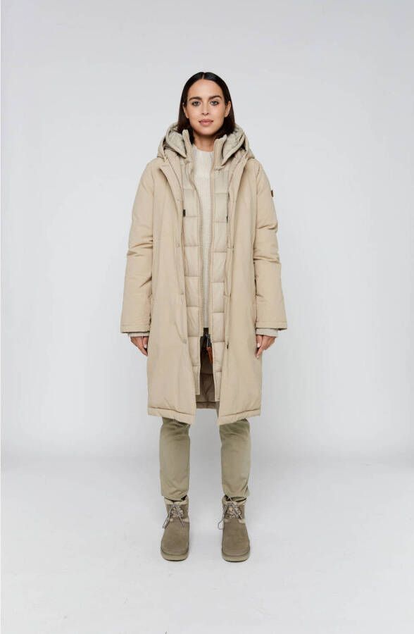 Moscow jas Sirry beige