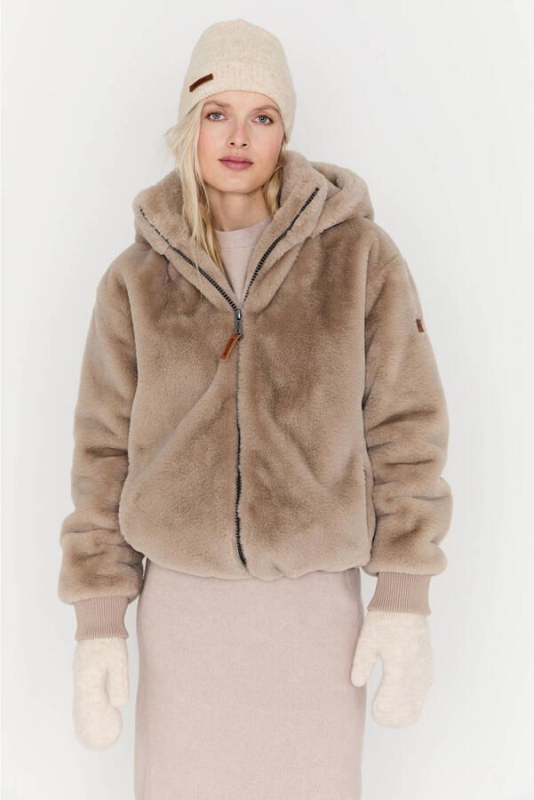 MOSCOW Dames Jassen 08-08-evelyn-3 Beige - Foto 3