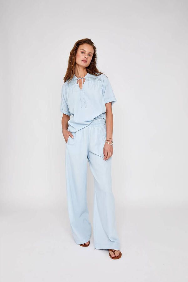 MOSCOW Dames Broeken 119-02-sam-1 Lichtblauw - Foto 6