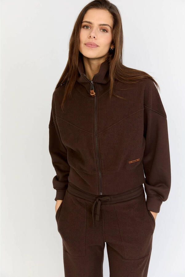 Moscow sweatvest bruin