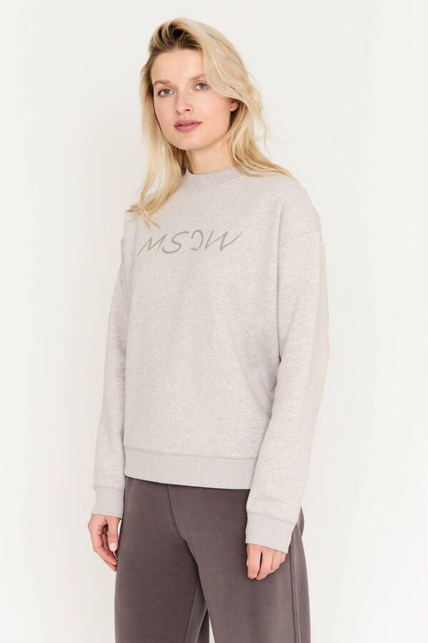 MOSCOW Dames Truien & Vesten 57-04 Logo Beige - Foto 6