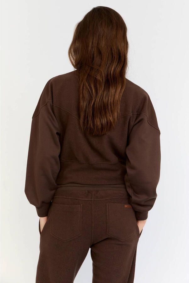 Moscow sweatvest bruin - Foto 2