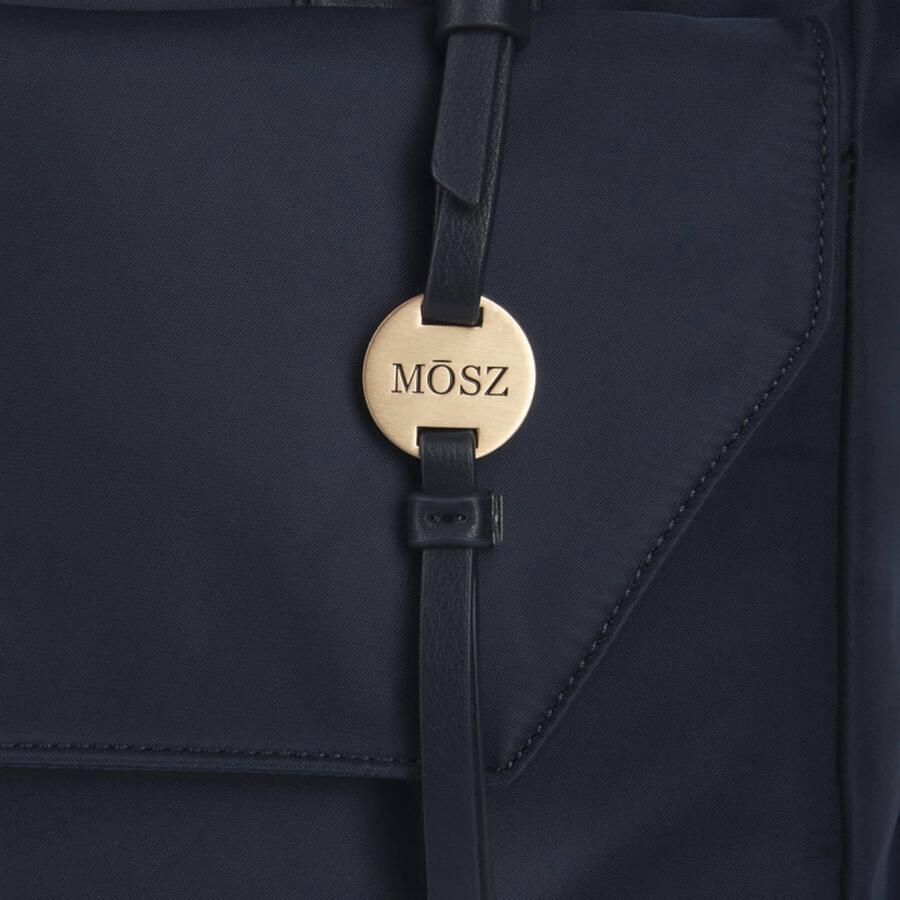 Mosz 15.6 inch laptoptas Denise donkerblauw - Foto 2