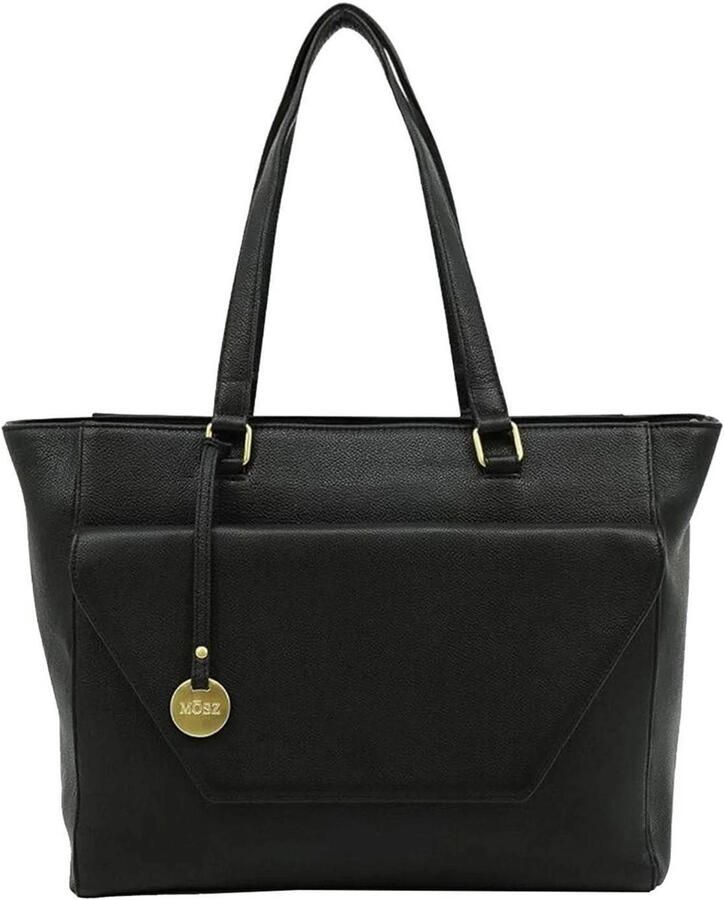 Mosz 15.6 inch laptoptas Denise zwart