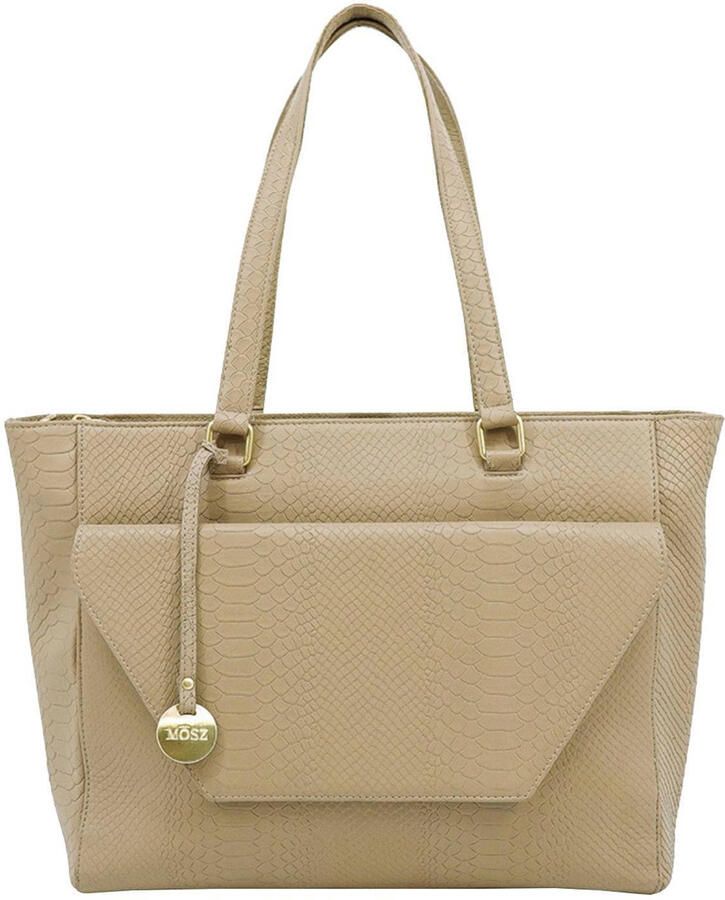 Mosz 15.6 inch laptoptas Denise Jungle beige - Foto 3