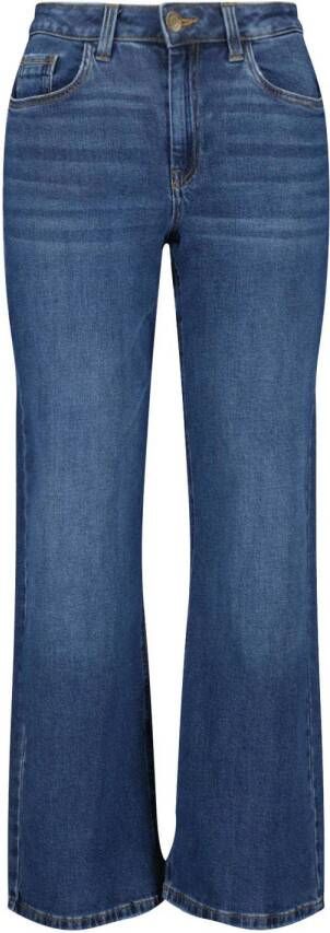 MS Mode wide leg jeans medium blue denim
