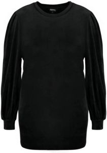 MS Mode fluwelen trui zwart