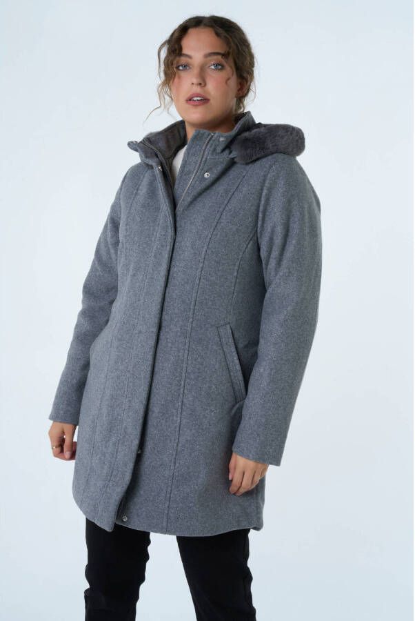 D.Exterior Bouclé jack Zwart