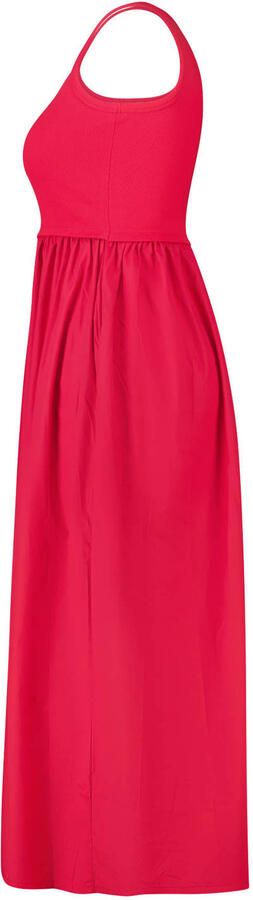 MS Mode a-lijn zomerjurk met plooien Plus Size rood - Foto 3