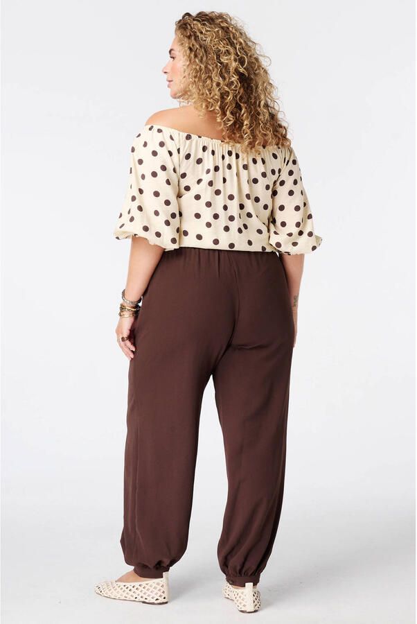 MS Mode ballon broek Plus Size bruin - Foto 2