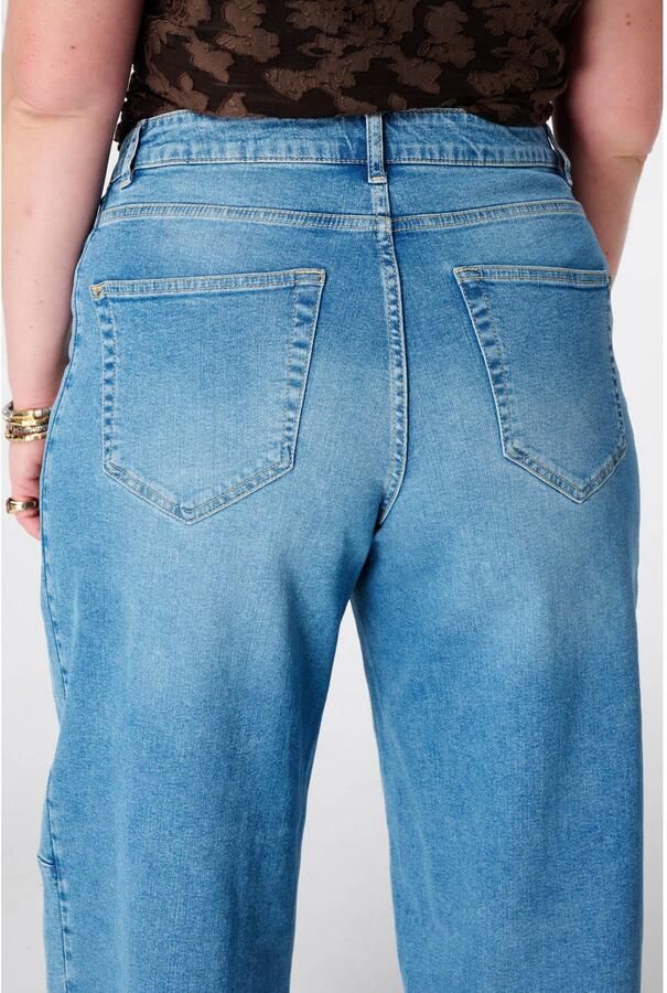 MS Mode barrel jeans Plus Size mediumblauw - Foto 2