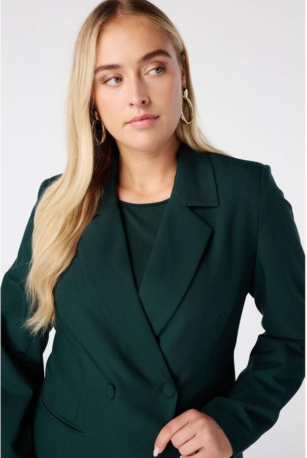 MS Mode blazer donkergroen