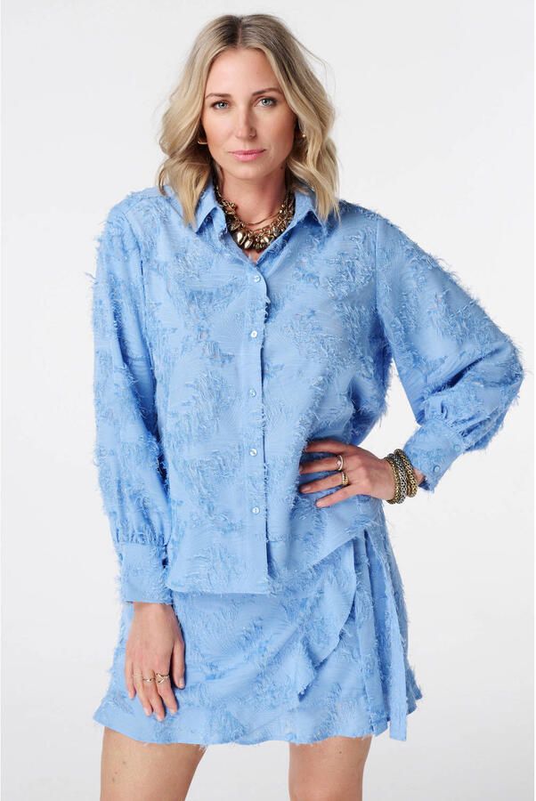 MS Mode blouse blauw