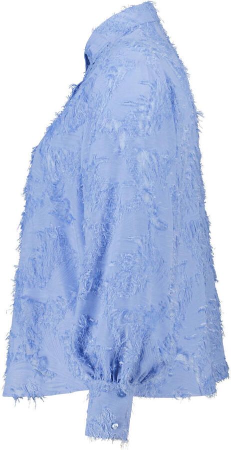 MS Mode blouse blauw - Foto 2