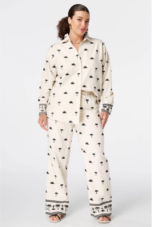 MS Mode blouse broderie ecru - Foto 3