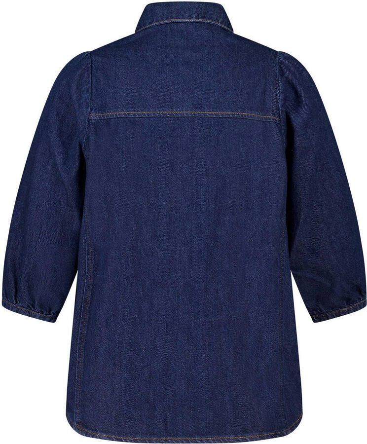 MS Mode blouse dark blue denim - Foto 2