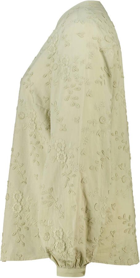 MS Mode blouse lichtgroen - Foto 3