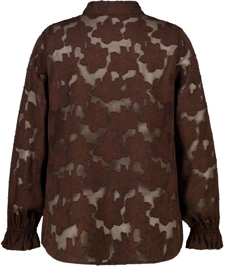MS Mode blouse Plus Size donkerbruin - Foto 2