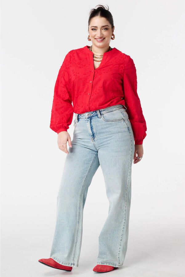 MS Mode blouse rood