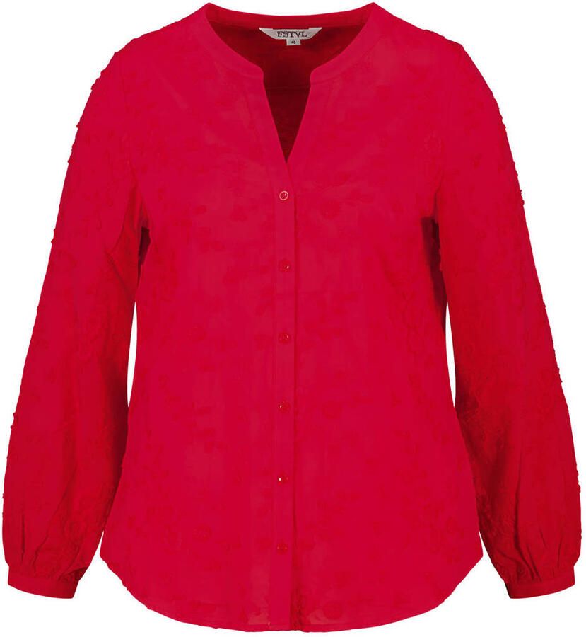 MS Mode blouse rood - Foto 2