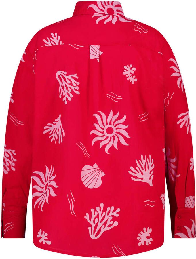 MS Mode blouse rood - Foto 2