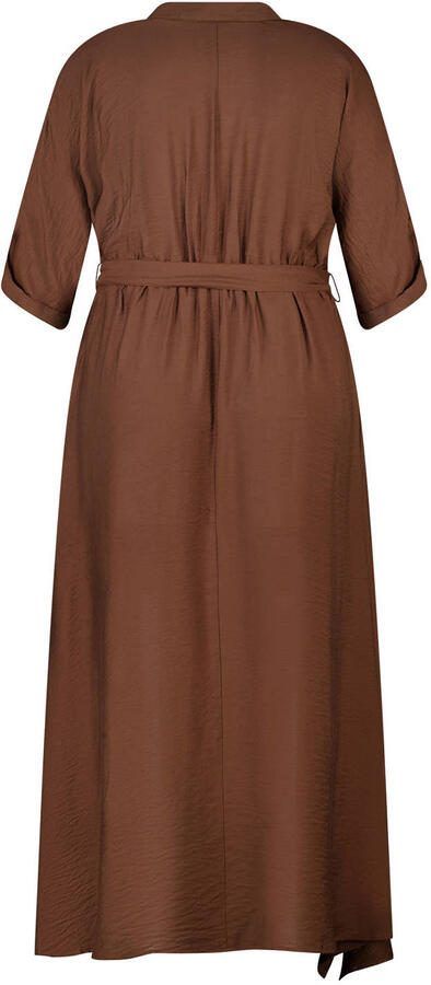 MS Mode blousejurk bruin - Foto 3