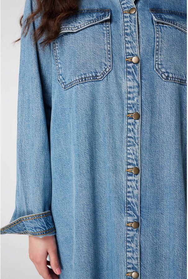 MS Mode blousejurk medium blue denim - Foto 2