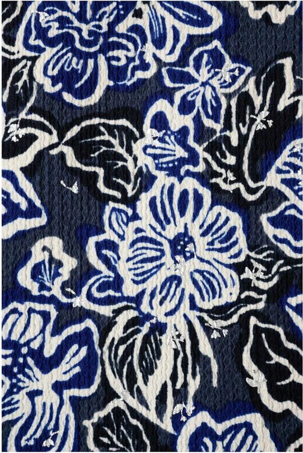 MS Mode blousetop blauw - Foto 2