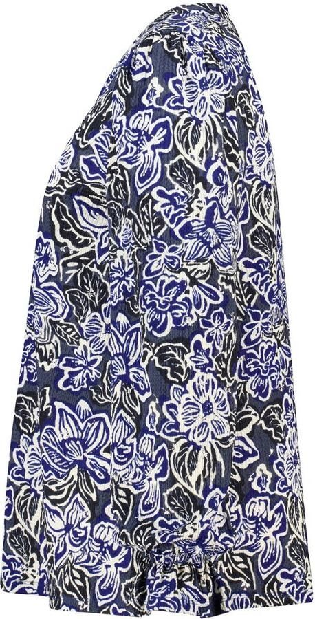 MS Mode blousetop blauw - Foto 3