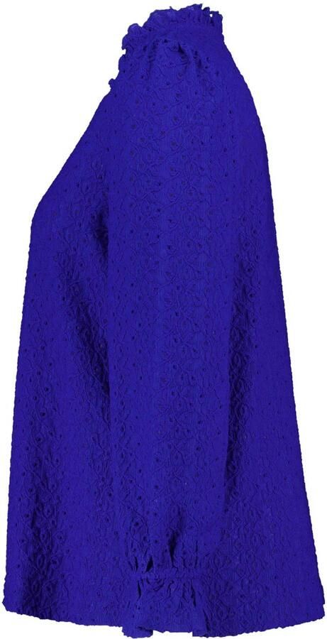 MS Mode blousetop blauw - Foto 3