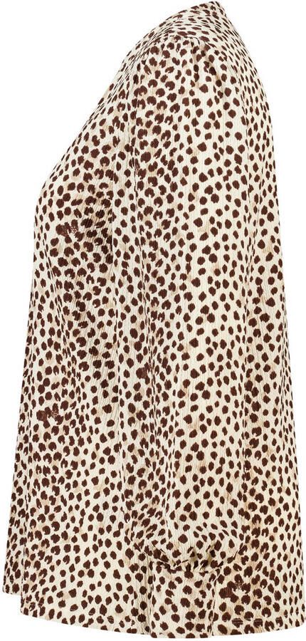 MS Mode blousetop bruin - Foto 3
