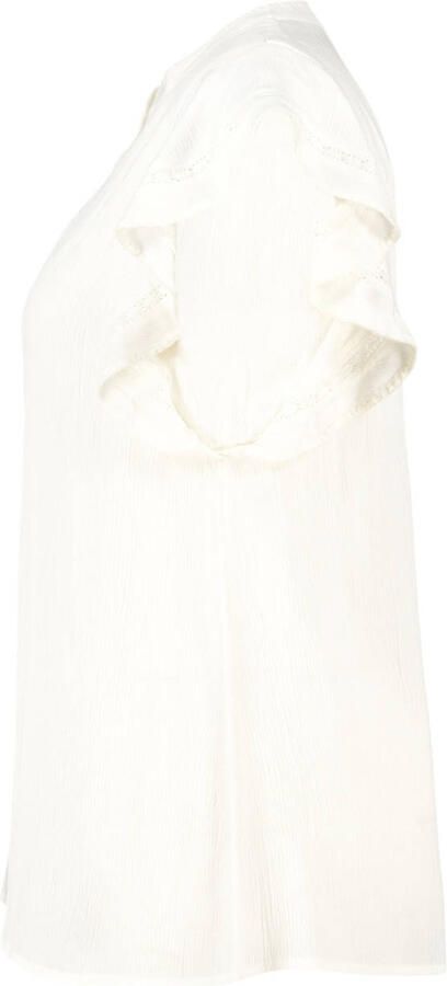 MS Mode blousetop ecru broderie - Foto 3