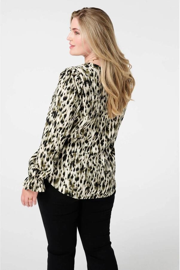 MS Mode blousetop groen - Foto 3