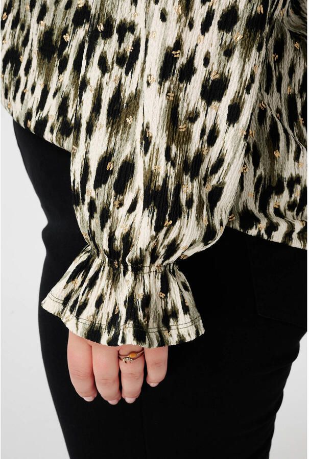 MS Mode blousetop groen - Foto 2
