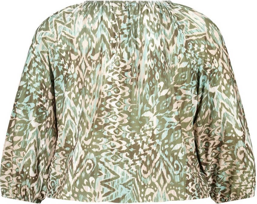 MS Mode blousetop groen - Foto 2