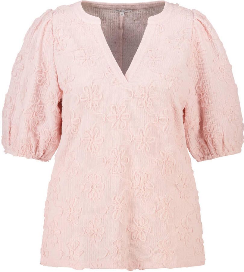 MS Mode blousetop Plus Size lichtroze - Foto 2
