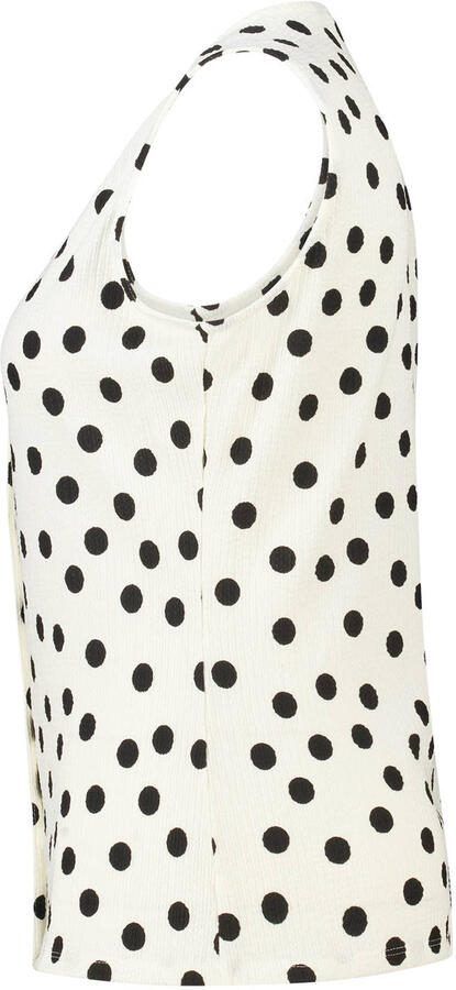 MS Mode blousetop Plus Size met stippen ecru - Foto 3