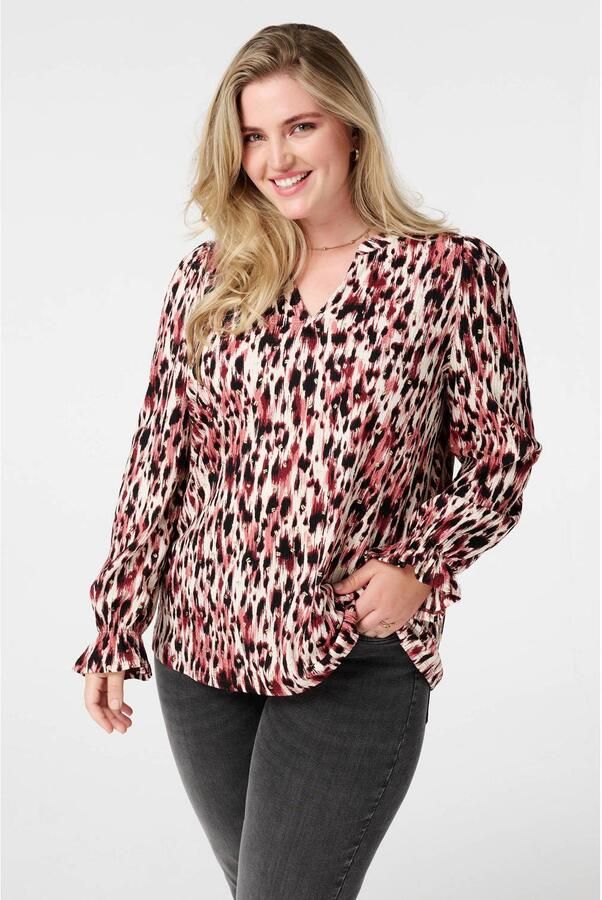 MS Mode blousetop rood