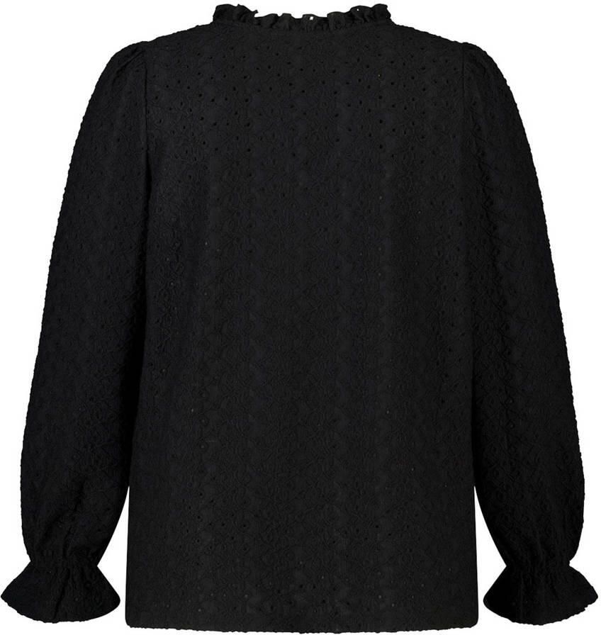 MS Mode blousetop zwart - Foto 2