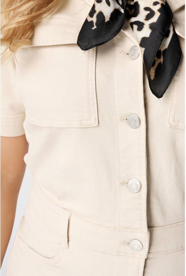 MS Mode denim playsuit Plus Size beige - Foto 3