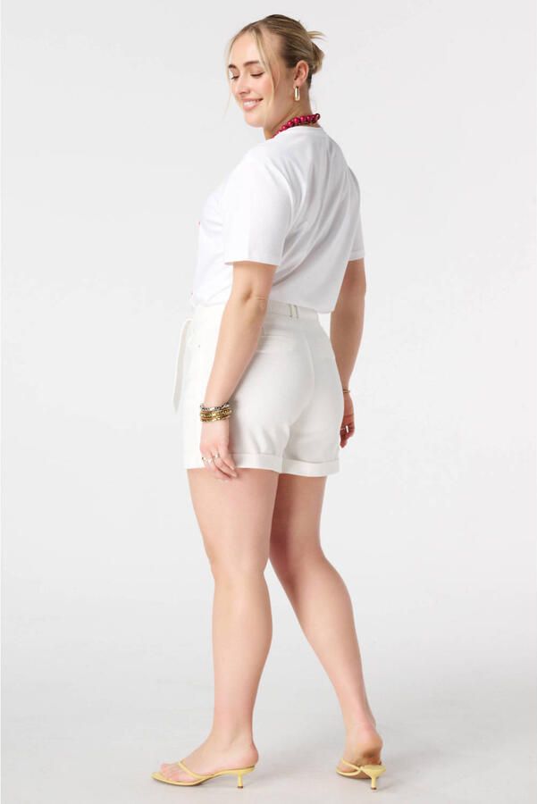 MS Mode denim regular waist short ecru - Foto 3