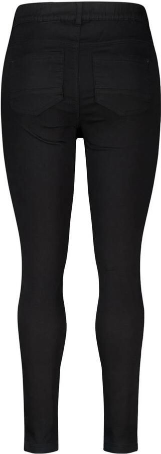 MS Mode denim skinny regular waist broek zwart - Foto 2