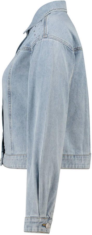 MS Mode denim spijkerjas light blue denim - Foto 3