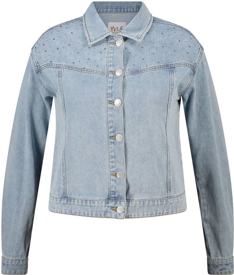 MS Mode denim spijkerjas light blue denim - Foto 2