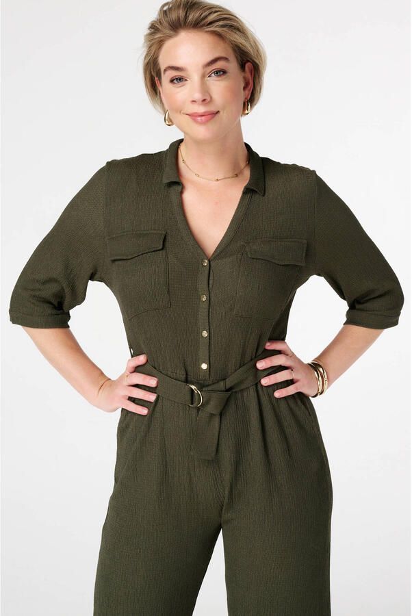 MS Mode ecru jumpsuit