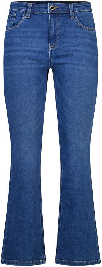 MS Mode flared jeans dark blue denim